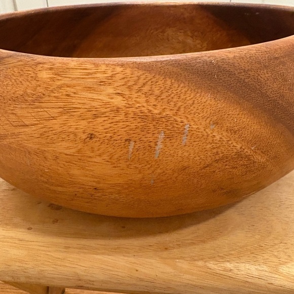 Acacia Salad Bowl Set - Picture 4 of 4